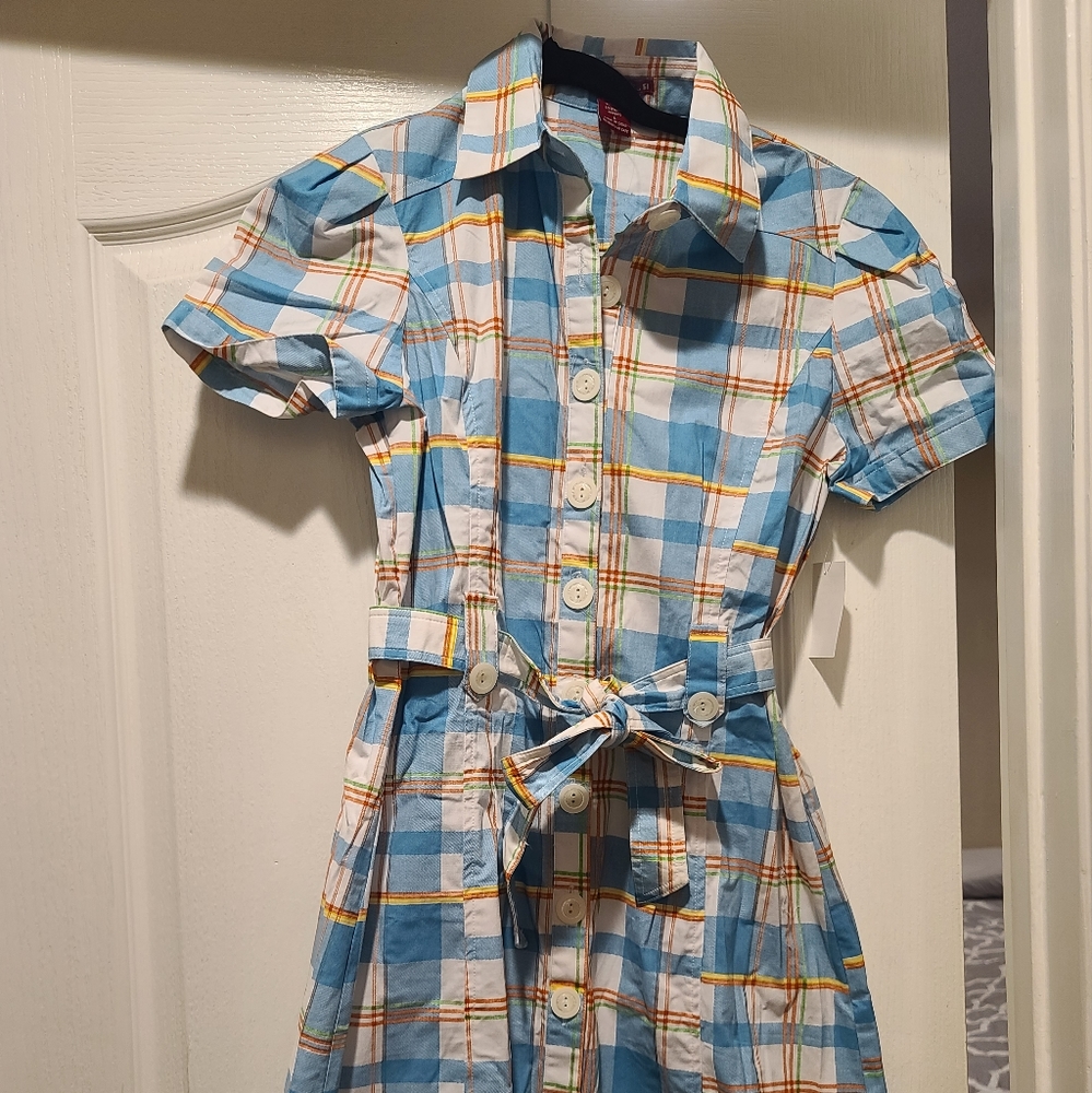 Button Up Dress - Size L